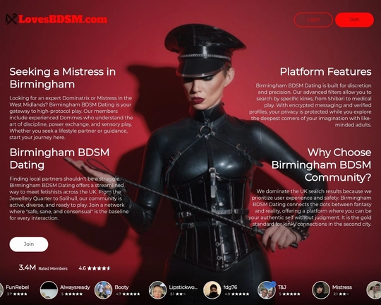 Birmingham Loves BDSM Dating