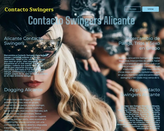 Contacto Swingers Alicante Logo