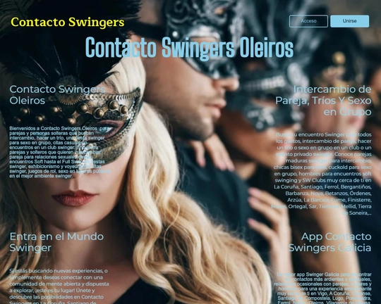 Contacto Swingers Oleiros Logo