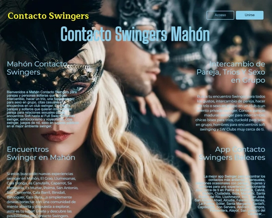 Contactos Swinger Mahón Logo