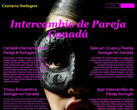 Intercambio de Pareja Canadá Logo