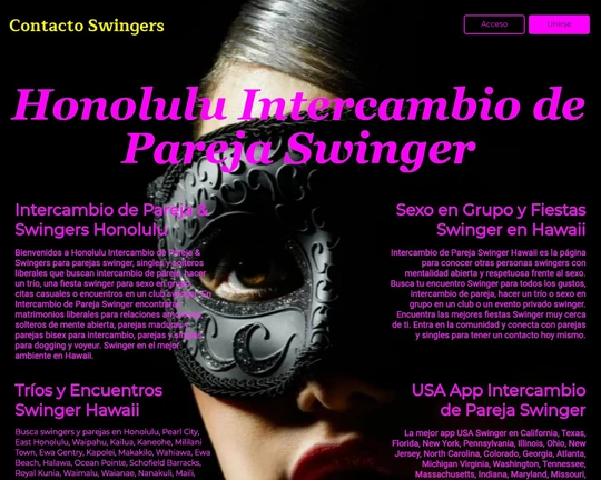 Intercambio de Pareja Honolulu Logo