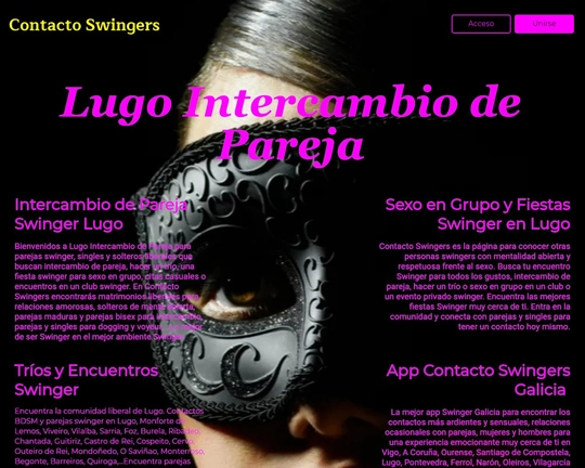 Intercambio de Pareja Lugo