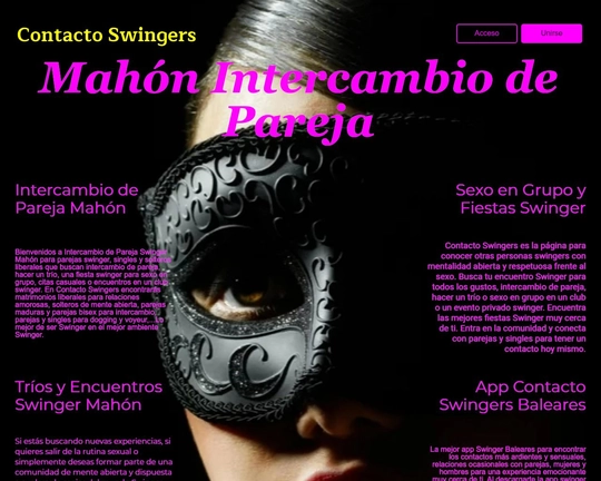 Intercambio de Pareja Mahón Logo
