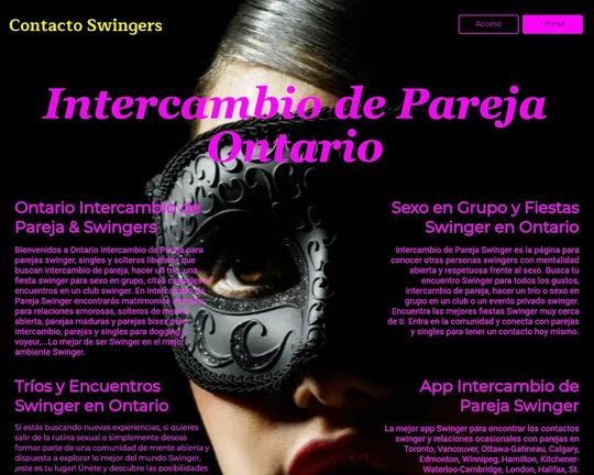 Intercambio de Pareja Ontario Logo