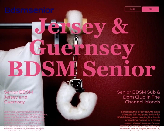 Jersey & Guernsey Senior BDSM Logo