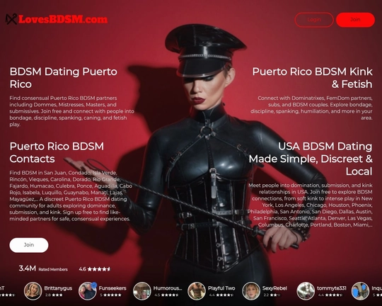 Puerto Rico BDSM Kink Dating Logo