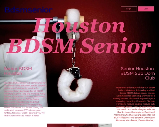 Senior BDSM Houston Logo