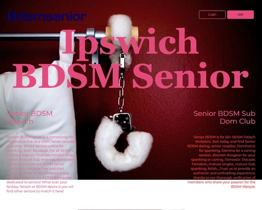 Senior BDSM Ipswich Logo