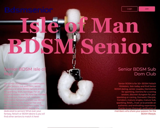 Senior BDSM Isle of Man Logo